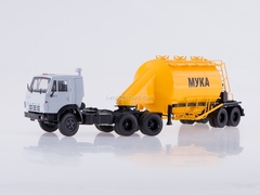 KAMAZ-54112 with semitrailer flour carrier ASP-25 1:43 Start Scale Models (SSM)