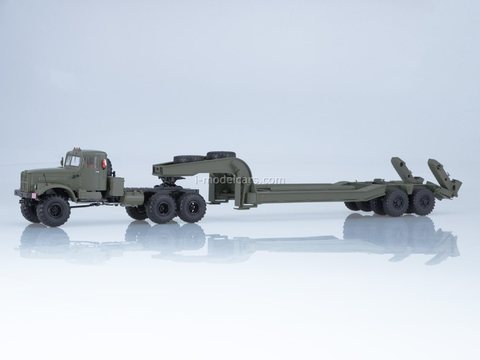 KRAZ-255V with semi-trailer ChMZAP-5247G 1:43 Start Scale Models (SSM)
