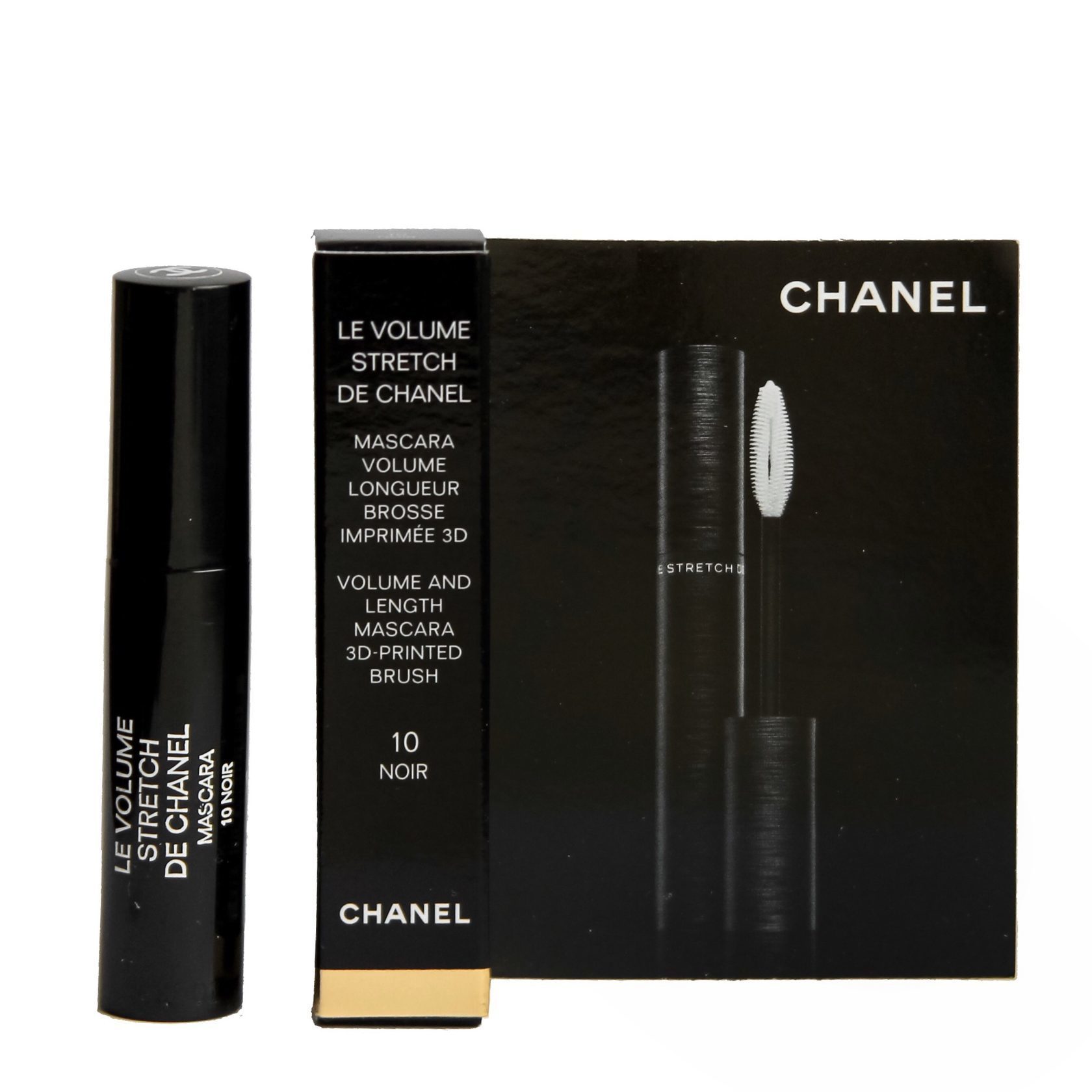 Chanel 6g Le Volume de Stretch, 10 Noir, Mascara