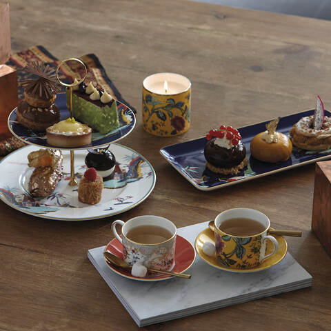 Чайная пара 150мл Wedgwood Вандерласт Цветы