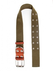 Зооник ошейник брезент двойной 45мм (51-72см) темно-зеленый