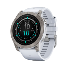 Умные часы Garmin Epix Pro (Gen 2), 51mm, Sapphire Edition Titanium with Whitestone Band (010-02804-11)