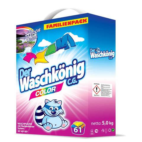 Стиральный порошок Der Waschkonig 5кг Color