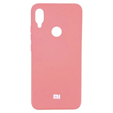 Силиконовый чехол Silicone Cover для Xiaomi Redmi 7 (Розовый)