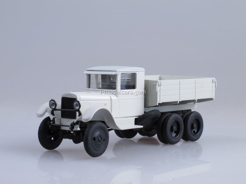 ZIS-36 flatbed truck white 1:43 Nash Avtoprom