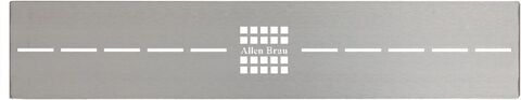 Allen Brau 8.210N4-BA Накладка для сифона  Infinity 8.210N4-BA серебро браш