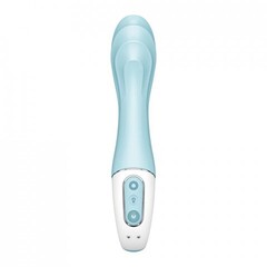 Надувной вибратор для точки-G Satisfyer Air Pump Vibrator 5+ голубой