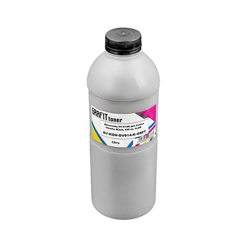 Девелопер DV-614C для Konica Minolta C2060/C2070/C71cf, 630 г, Cyan, Grafit