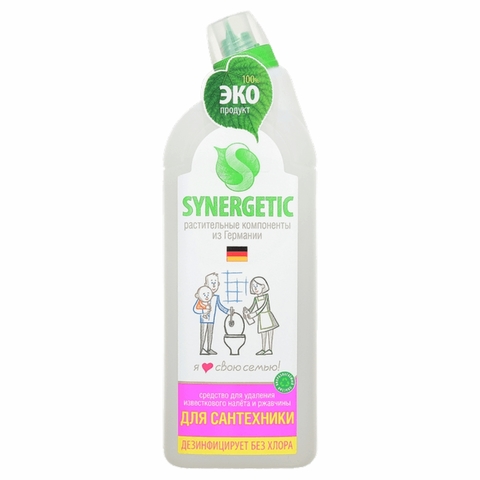 Средство SYNERGETIC д/сантехники 0,5 л ГЕРМАНИЯ