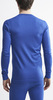 Утеплённая беговая рубашка Craft Fuseknit Comfort Blue мужская