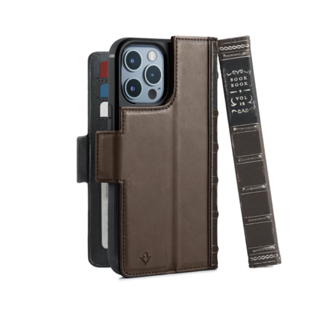 Чехол-книжка Twelve South BookBook Case for iPhone 13 Pro Max MagSafe Brown коричневый