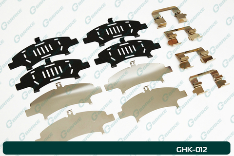 Комплект пластин для тормозных колодок G-brake GHK-012