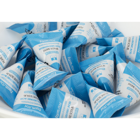 Farmstay Baking powder hyaluronic Скраб в пирамидках с содой и гиалуроновой кислотой