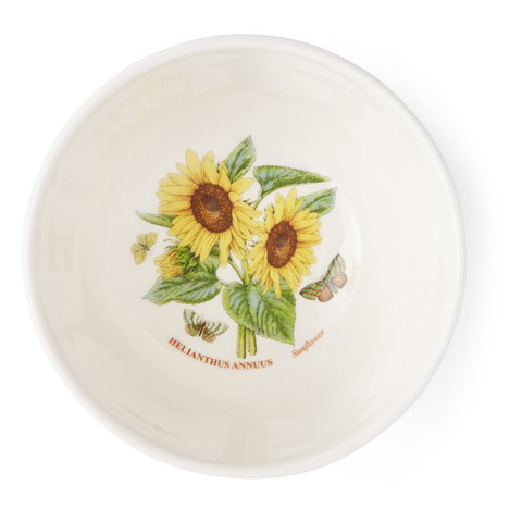 Салатник порционный 13см Portmeirion Ботанический сад. Летний луг Подсолнух prt-bgm45300-38