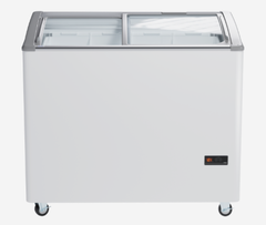 Морозильный ларь Haier SD-416 с изогнутым стеклом