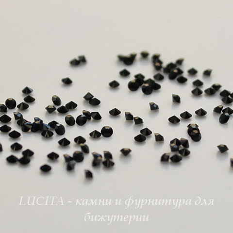 1028 Стразы Сваровски Jet PP 13 (1,9-2 мм), 10 штук (2)