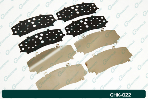 Комплект пластин для тормозных колодок G-brake GHK-022
