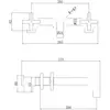 Abber AF81121NG Смеситель Wasser Kreis AF81121NG для раковины скрытого монтажа, никель