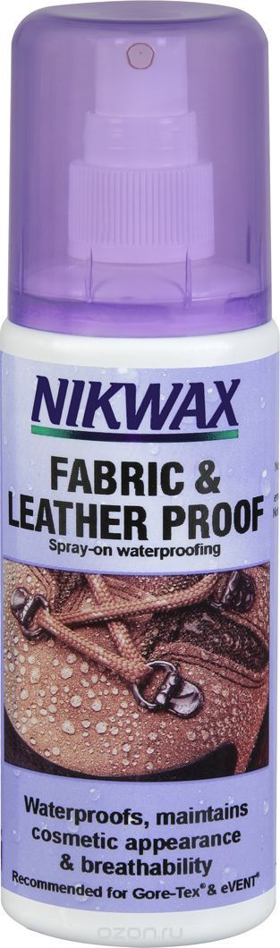 ПРОПИТКА ДЛЯ ОБУВИ FABRICK & LEATHER SPRAY NIKWAX  - купить со скидкой