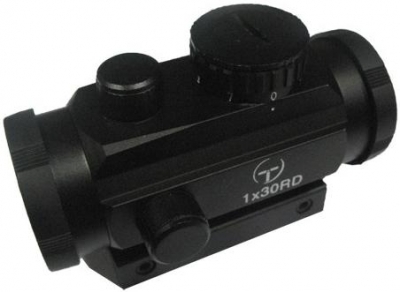 Коллиматорный прицел Target Optic 1х30 закрытый на Weaver, точка TO-1-30 RD