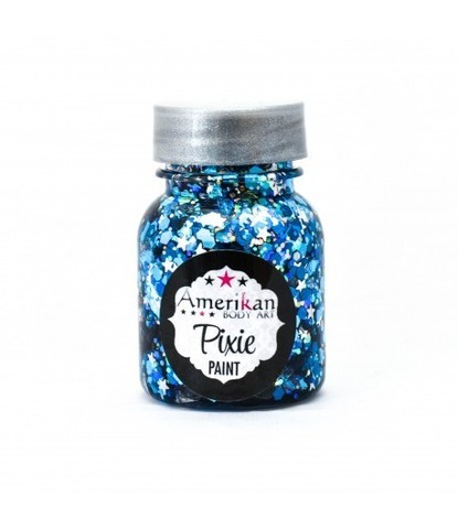 Гель блестки Pixie синие midnight blue 30 мл