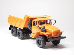 Ural-55571 tipper orange Elecon 1:43
