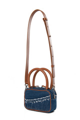 Сумка R3-синяя джинса/серебро