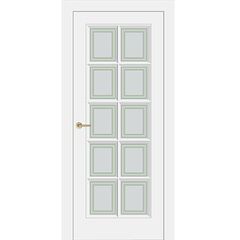 Купить Межкомнатная дверь эмаль Provence-10 белая остеклённая