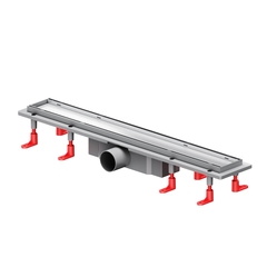 Am.Pm W02SC-U11-060-04SB PrimeFlow Трап для душа линейный универс затвор Tile 60см цвет сталь мат фото