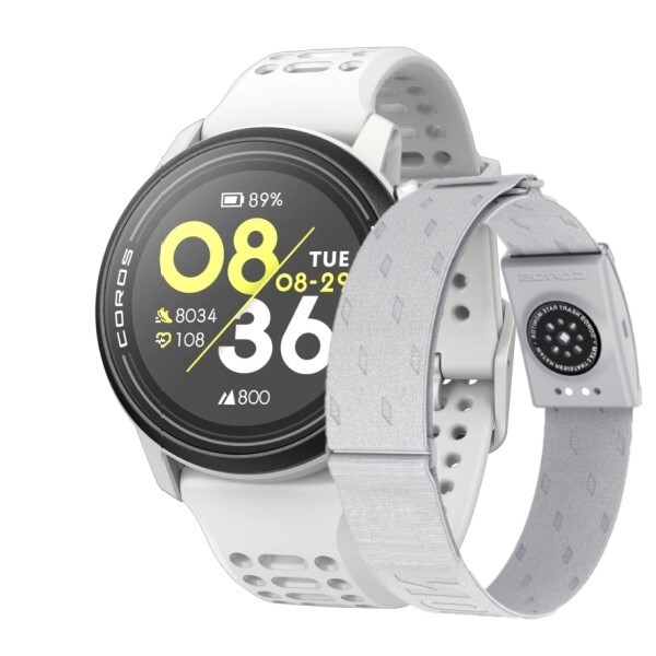 Coros Pace 3 White Silicone HRM