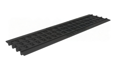 Решетка водоприемная Gidrolica Standart РВ -10.13,6.50 - ячеистая пластиковая, кл. А15