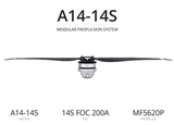 Набор ВМГ T-Motor A14-14S (A14-14S KV58, ESC 14S FOC 200A, MF5620P) для 50-60 литровых агродронов