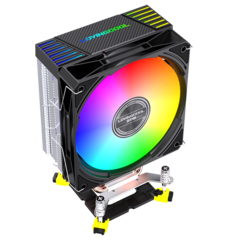 Кулер для CPU Lovingcool LC-P400B, 1х120мм, 4-pin, Al+Cu