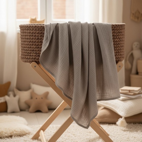 Пеленка муслин "Тауп"