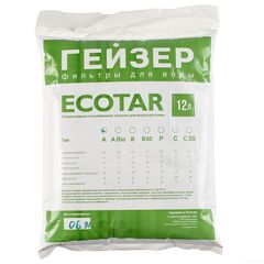 Фильтрующий материал Экотар А (12 л)