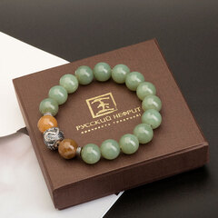 Браслет Китайский Дракон. Морская волна Д 12мм.