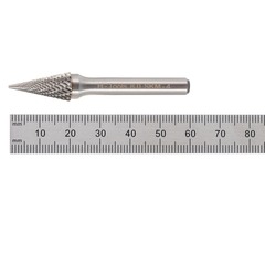 Бор-фреза твердосплавная M(SKM) 8,0x20x60x6мм HM H-Tools 116036HT