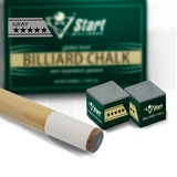 Мел Startbilliards 5 звезд серый (12шт) фото №6