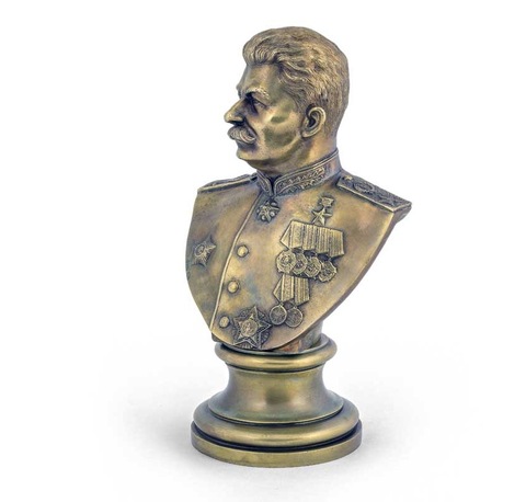 Бюст Сталин из бронзы