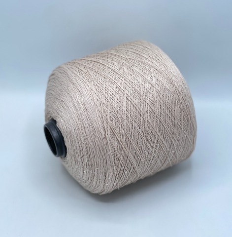 Бобинная пряжа, Linette Pailletes, 450м, 80% Лен, 20% Полиэстер(пайетка), Ряженка+пайетка.37692