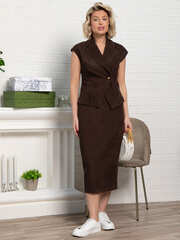 Юбка Ялта (шоколадная) Ю15361-10М LT Collection