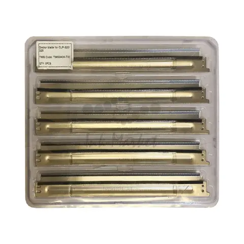 Дозирующее лезвие (Doctor blade) для Samsung CLP-320/325 (УПАКОВКА 5 шт) TMS (с уплотнителем)