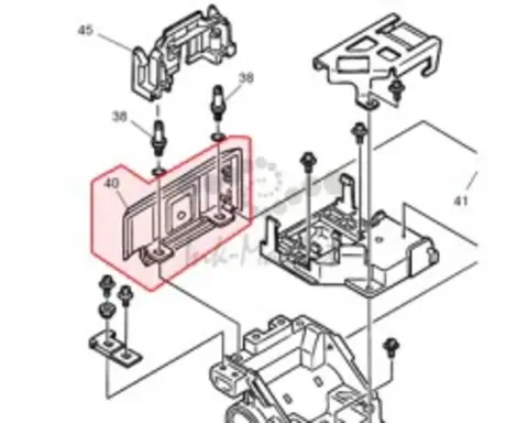 OKI 40502901 - Направляющая ленты для OKI ML-4410