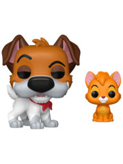 Фигурка Funko POP! Disney Oliver and Company Dodger with Oliver