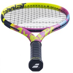 Теннисная ракетка Babolat Pure Aero RAFA 2 gen. - yellow/pink/blue + струны + натяжка в подарок