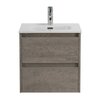BelBagno KRAFT-500-2C-SO-RGB KRAFT База под раковину подвесная с двумя выкатными ящиками, Rovere Galifax Bianco, 500x460x500, KRAFT-500-2C-SO-RGB