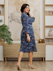 4006 Халат на пуговицах