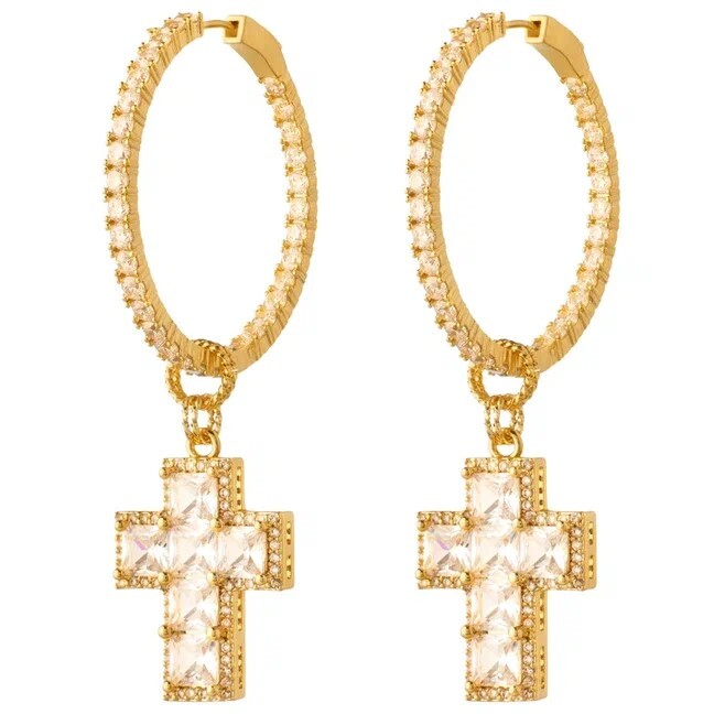 

Серьги Square Gold Earrings