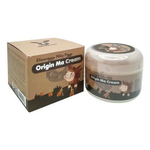 Elizavecca Milky Piggy Origine Ma Cream - Крем для лица с лошадиным жиром