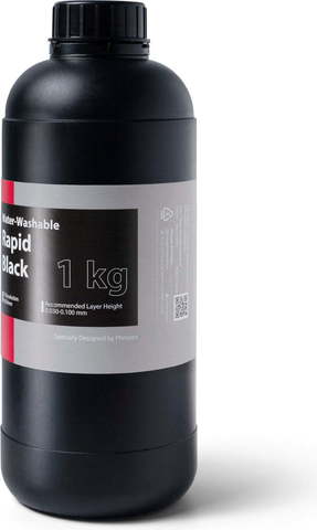 Фотополимер Phrozen Water Washable Black, черный (1 кг)